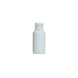 15ml White PET York Bottle, 18/415 Neck - Bag Removed
